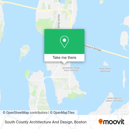 South County Architecture And Design map