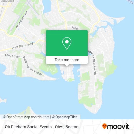 Ob Firebarn Social Events - Obvf map