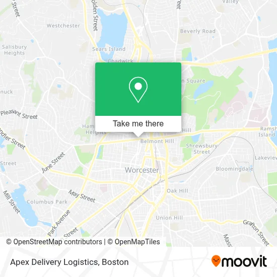 Apex Delivery Logistics map