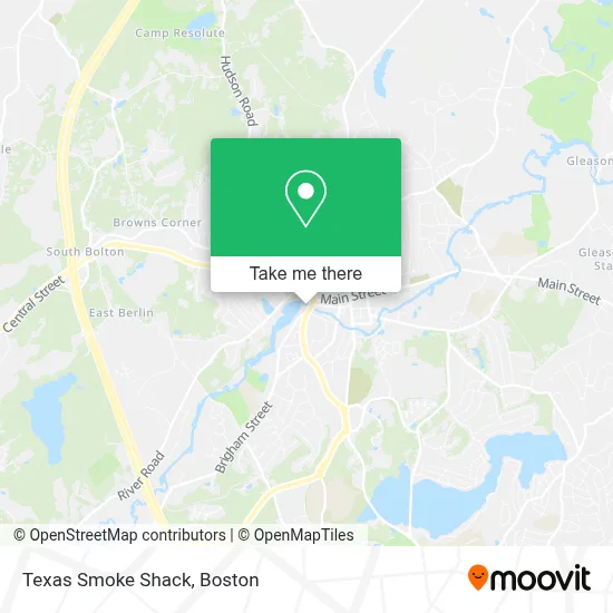 Texas Smoke Shack map