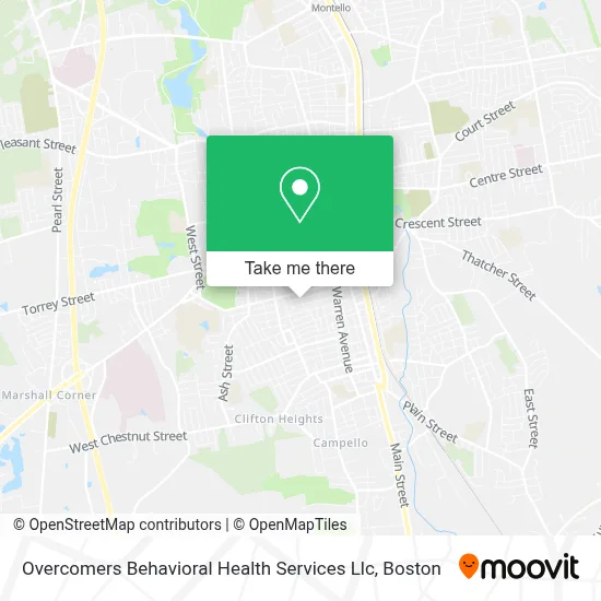 Overcomers Behavioral Health Services Llc map