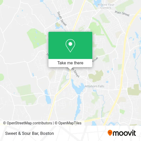 Sweet & Sour Bar map