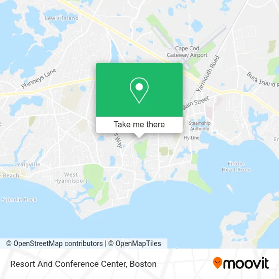 Resort And Conference Center map