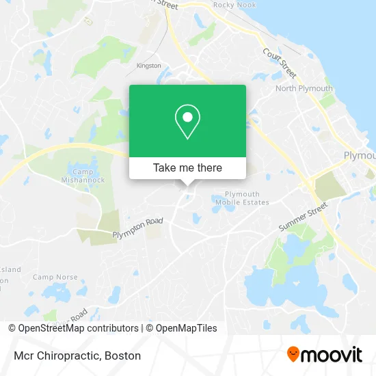 Mcr Chiropractic map