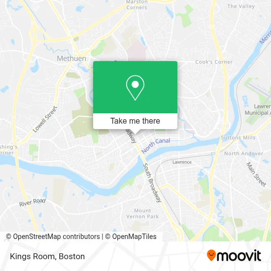Kings Room map