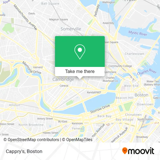 Cappry's map
