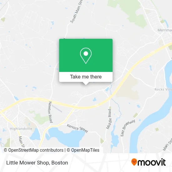 Little Mower Shop map