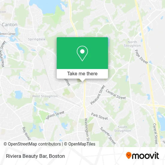 Riviera Beauty Bar map