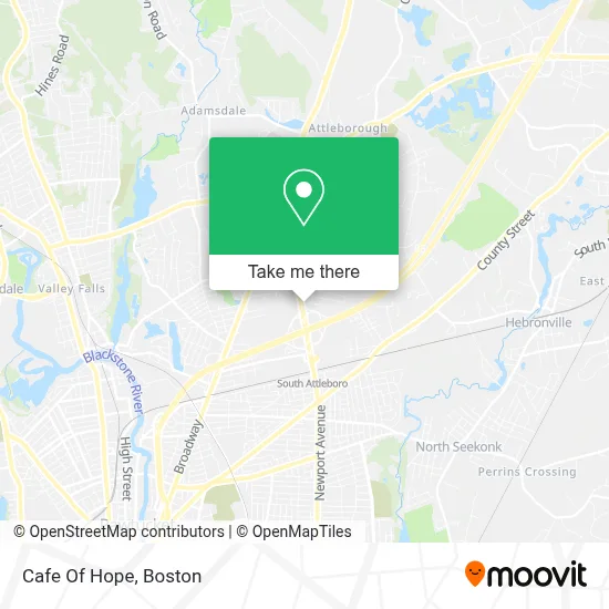 Cafe Of Hope map