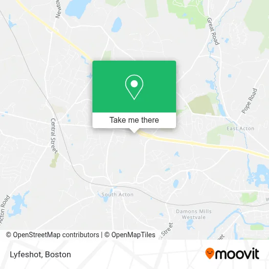 Lyfeshot map