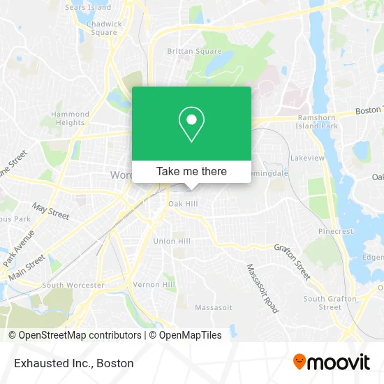 Exhausted Inc. map