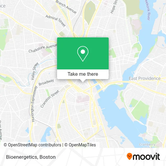 Bioenergetics map