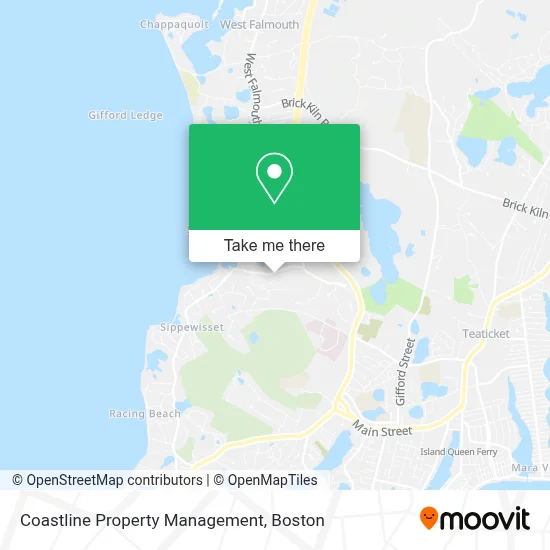Coastline Property Management map