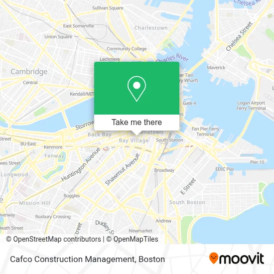 Cafco Construction Management map