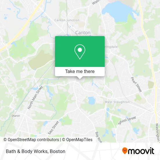 Bath & Body Works map