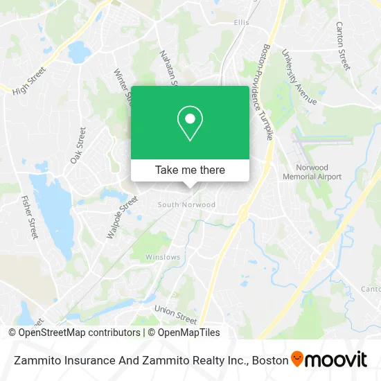 Zammito Insurance And Zammito Realty Inc. map