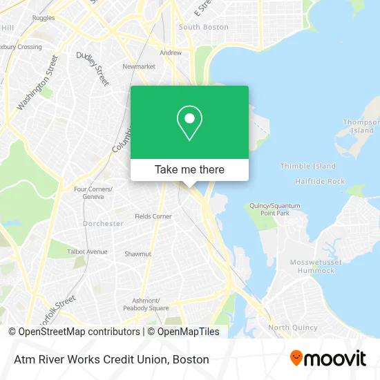 Atm River Works Credit Union map