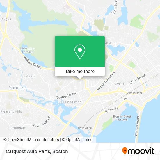 Carquest Auto Parts map