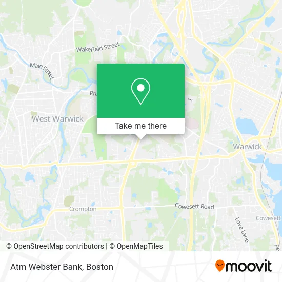 Atm Webster Bank map