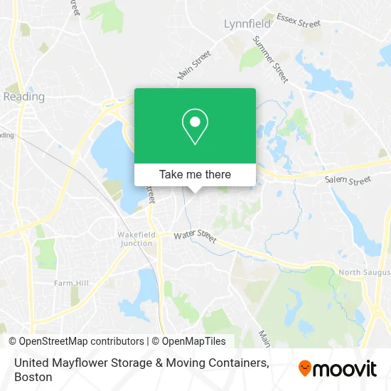 United Mayflower Storage & Moving Containers map