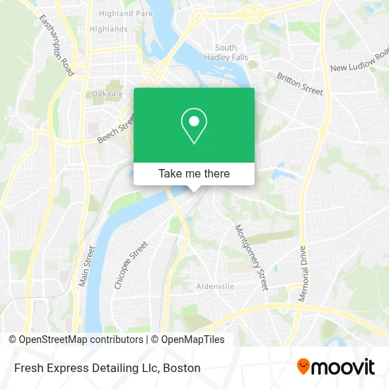 Fresh Express Detailing Llc map