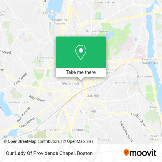 Our Lady Of Providence Chapel map