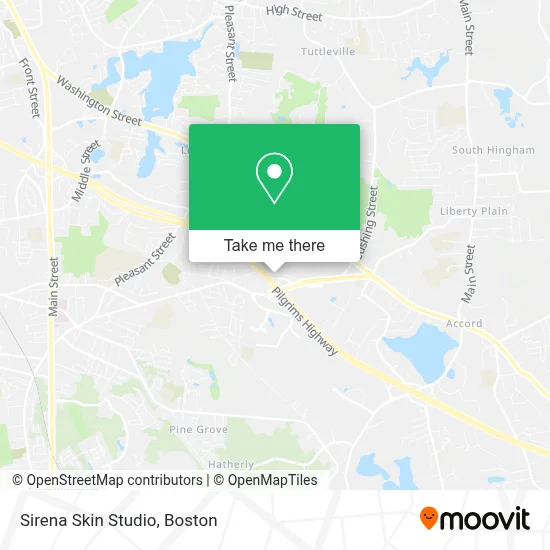 Sirena Skin Studio map