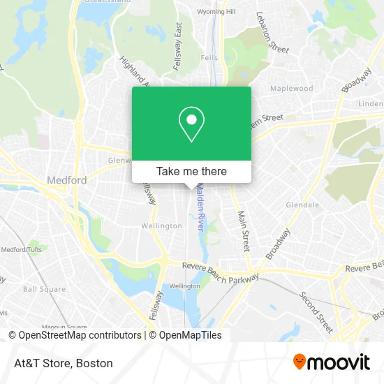 At&T Store map