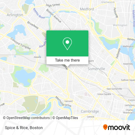 Spice & Rice map