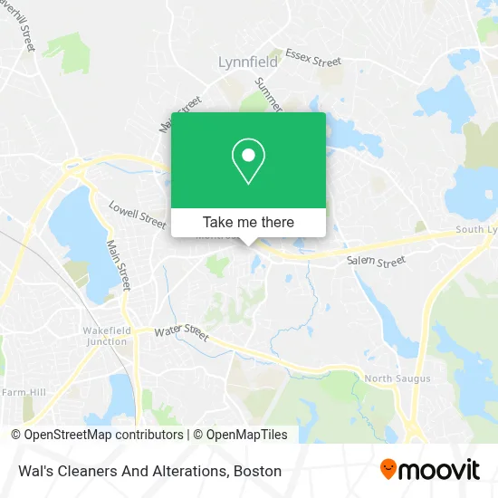 Wal's Cleaners And Alterations map