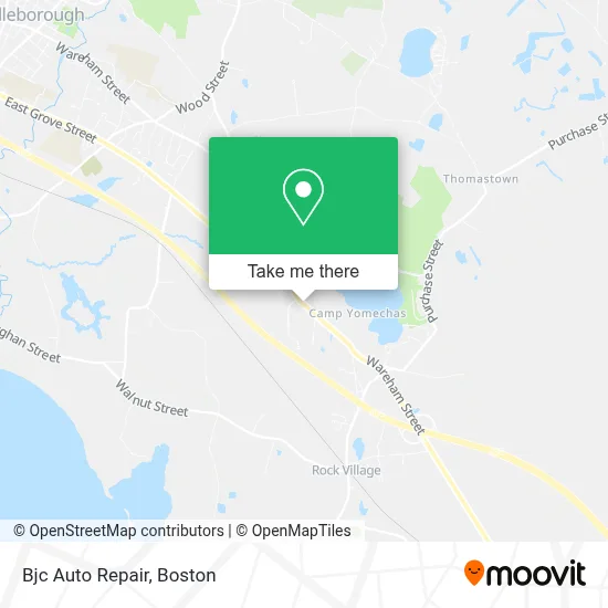 Bjc Auto Repair map