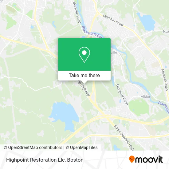 Highpoint Restoration Llc map