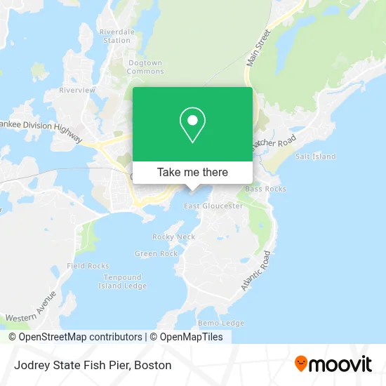 Jodrey State Fish Pier map