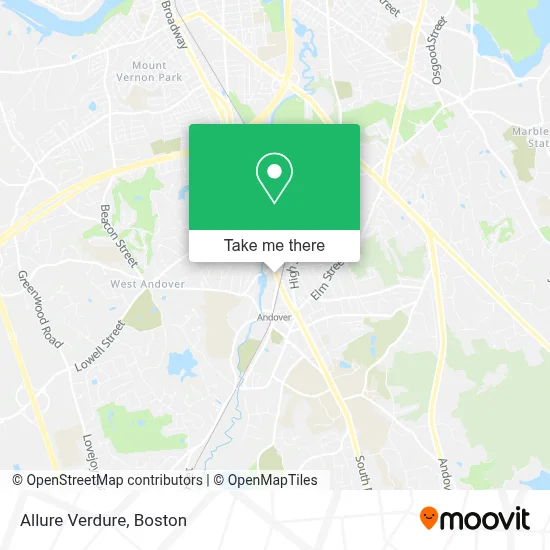 Allure Verdure map