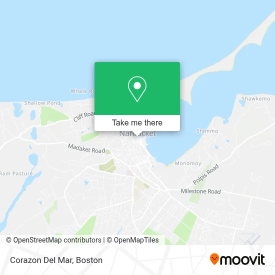 Corazon Del Mar map