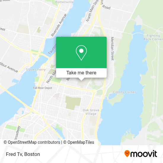 Fred Tv map