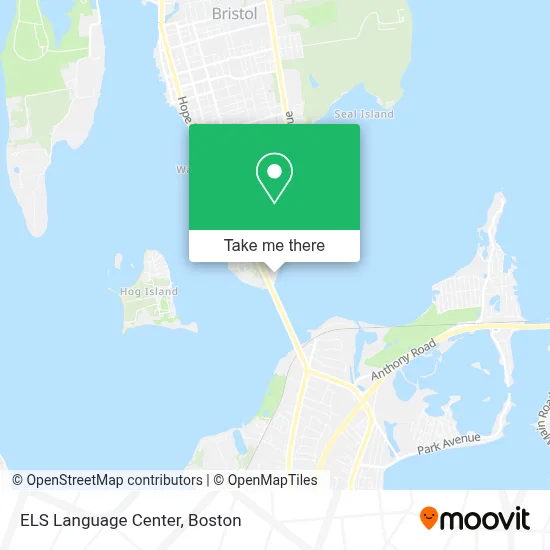 Els Language Center map