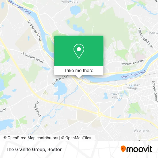 The Granite Group map