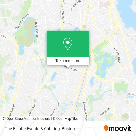 The Elliotte Events & Catering map