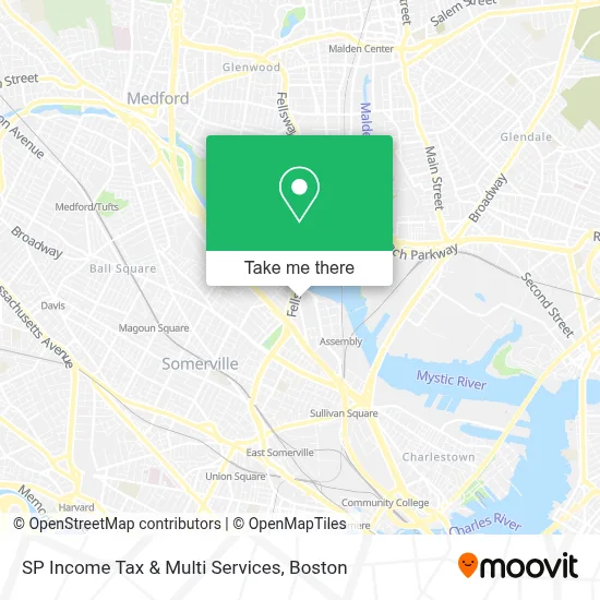 SP Income Tax & Multi Services map