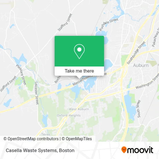 Casella Waste Systems map