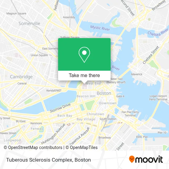 Tuberous Sclerosis Complex map