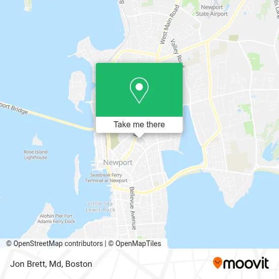 Jon Brett, Md map