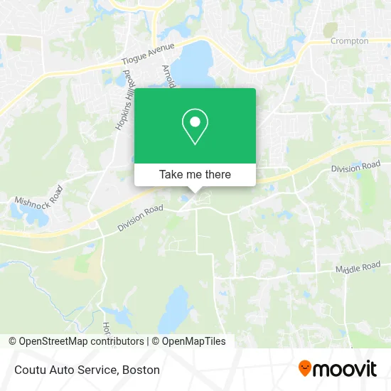 Coutu Auto Service map