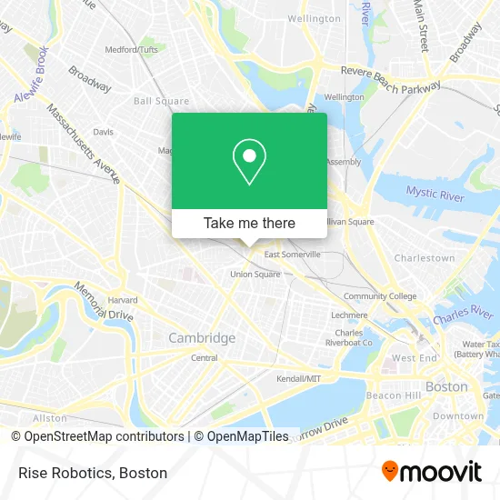 Rise Robotics map