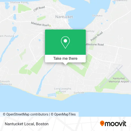 Nantucket Local map