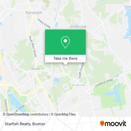 Starfish Realty map