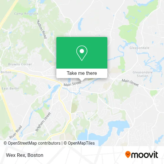 Wex Rex map