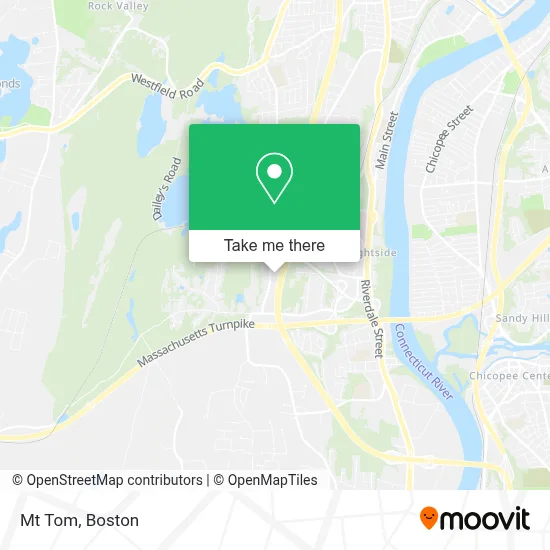 Mt Tom map