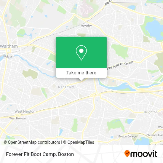 Forever Fit Boot Camp map